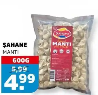 Sahan Supermarkten Şahane manti aanbieding