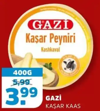 Sahan Supermarkten Gazi̇ kaşar kaas aanbieding