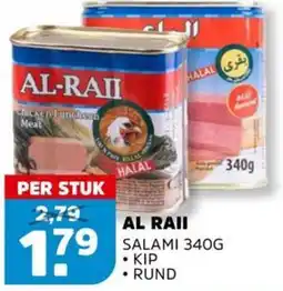 Sahan Supermarkten Al raii salami aanbieding