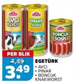 Sahan Supermarkten Egetürk aanbieding