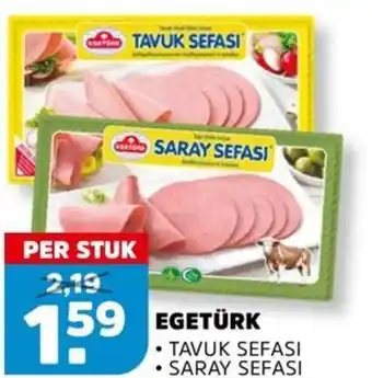 Sahan Supermarkten Egetürk tavuk sefasi of saray sefasi aanbieding
