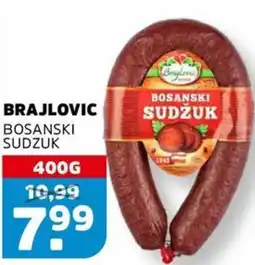 Sahan Supermarkten Brajlovic bosanski sudzuk aanbieding