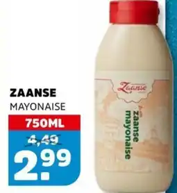 Sahan Supermarkten Zaanse mayonaise aanbieding