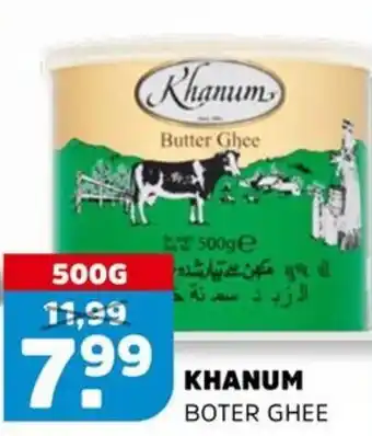 Sahan Supermarkten Khanum boter ghee aanbieding