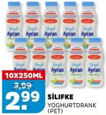 Sahan Supermarkten Silifke yoghurtdrank pet aanbieding