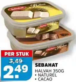 Sahan Supermarkten Sebahat halvah aanbieding