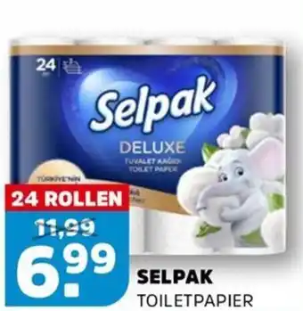 Sahan Supermarkten Selpak toiletpapier aanbieding