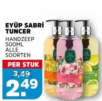 Sahan Supermarkten Eyüp sabri̇ tuncer handzeep aanbieding