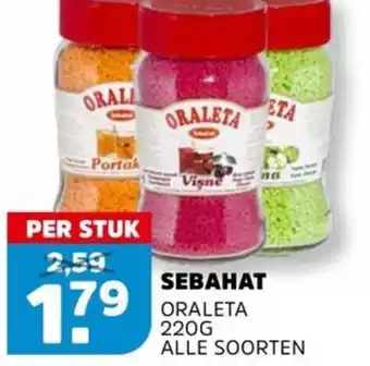 Sahan Supermarkten Sebahat oraleta aanbieding