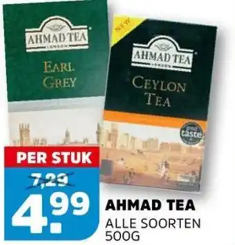 Sahan Supermarkten Ahmad tea aanbieding