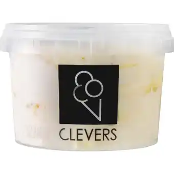 Albert Heijn Clevers Witte chocolade-mango ijs aanbieding