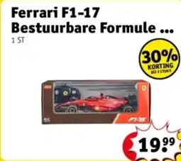 Kruidvat Ferrari F1-17 Bestuurbare Formule aanbieding