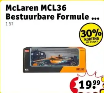Kruidvat McLaren MCL36 Bestuurbare Formule aanbieding
