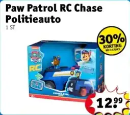 Kruidvat Paw Patrol RC Chase Politieauto aanbieding