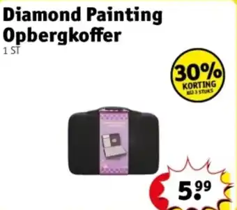Kruidvat Diamond Painting Opbergkoffer aanbieding