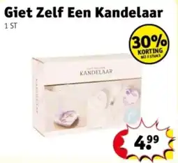 Kruidvat Giet Zelf Een Kandelaar aanbieding