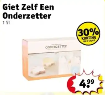 Kruidvat Giet Zelf Een Onderzetter aanbieding