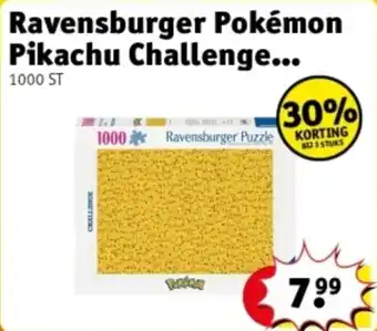 Kruidvat Ravensburger Pokémon Pikachu Challenge aanbieding