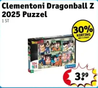 Kruidvat Clementoni Dragonball Z 2025 Puzzel aanbieding