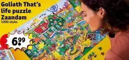 Kruidvat Goliath That's life puzzle Zaandam aanbieding