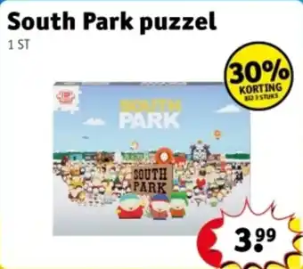 Kruidvat South Park puzzel aanbieding