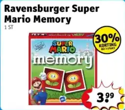 Kruidvat Ravensburger Super Mario Memory aanbieding