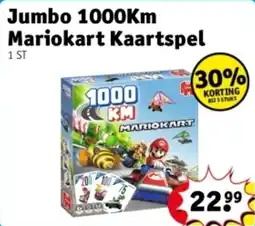 Kruidvat Jumbo 1000Km Mariokart Kaartspel aanbieding