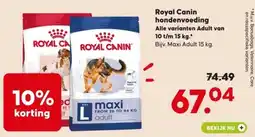 Pets Place Royal Canin hondenvoeding aanbieding