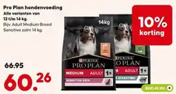 Pets Place Pro Plan hondenvoeding aanbieding
