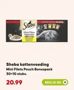 Pets Place Sheba kattenvoeding aanbieding