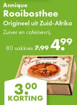 Gezond & Wel Annique Rooibosthee aanbieding
