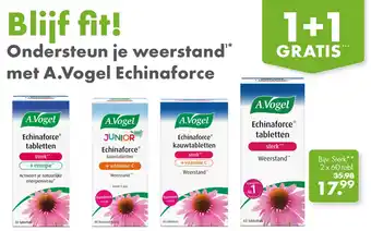 Gezond & Wel A.Vogel Echinaforce aanbieding