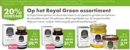 Gezond & Wel Royal Green assortiment aanbieding