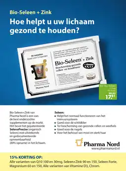 Gezond & Wel Bio-Seleen + Zink aanbieding