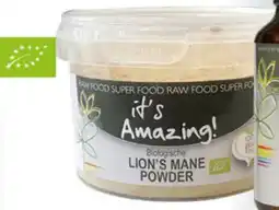 Gezond & Wel it's Amazing Biologische Lion's Mane aanbieding