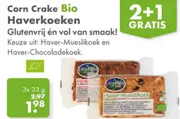 Gezond & Wel Corn Crake Bio Haverkoeken aanbieding