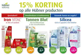 Gezond & Wel Alle Hübner producten aanbieding