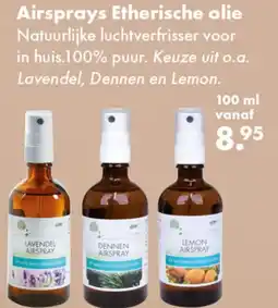 Gezond & Wel Airsprays Etherische olie aanbieding