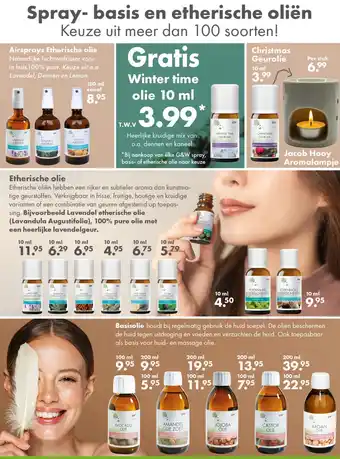 Gezond & Wel Spray-basis en etherische oliën aanbieding