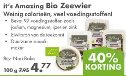 Gezond & Wel it's Amazing Bio Zeewier aanbieding