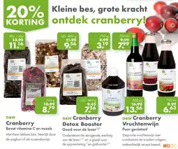 Gezond & Wel Kleine bes, grote kracht ontdek cranberry! aanbieding