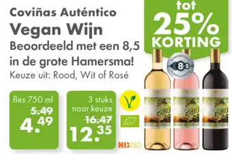 Gezond & Wel Coviñas Auténtico Vegan Wijn aanbieding
