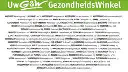 Gezond & Wel UwG&W GezondheidsWinkel aanbieding