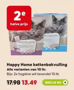 Pets Place Happy Home kattenbakvulling aanbieding