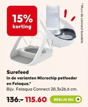 Pets Place Surefeed aanbieding