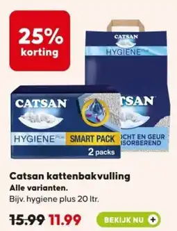 Pets Place Catsan kattenbakvulling aanbieding