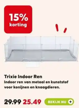 Pets Place Trixie Indoor Ren aanbieding