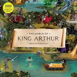 Amazon WORLD OF KING ARTHUR 1000 PIEC: A 1000-Pieces Jigsaw Puzzle aanbieding