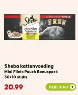 Boerenbond Sheba kattenvoeding aanbieding
