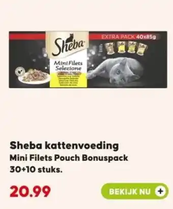 Boerenbond Sheba kattenvoeding aanbieding